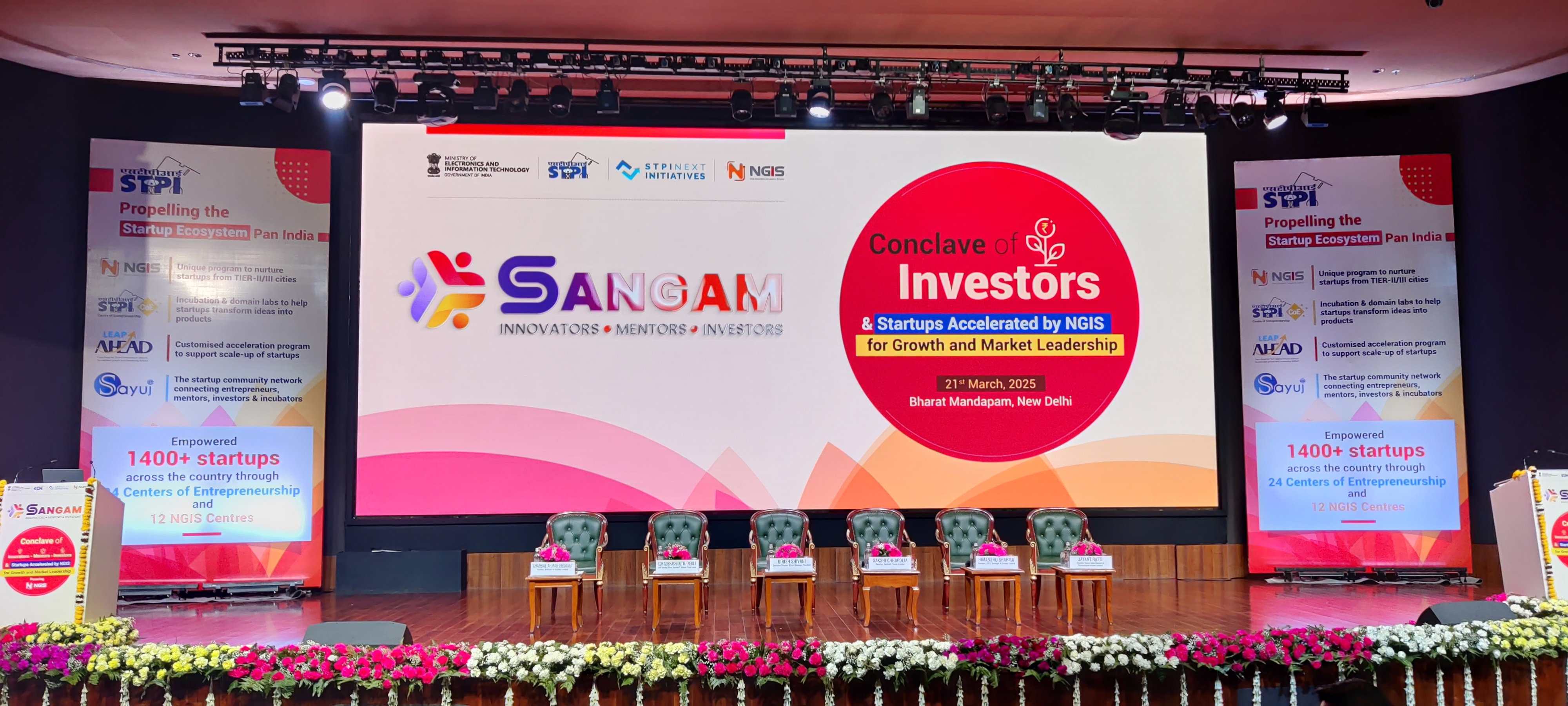 4. SANGAM - STPI's Felicitation of Startups, New Delhi